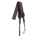 My Fave Camera Strap purple mask design wide comfortable adjustable neck and shoulder strap with ITW Nexus buckles