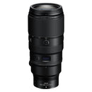 Nikkor Z 100-400mm f4.5-5.6 VR S super telephoto zoom lens with VR, premium optics, and lightweight design