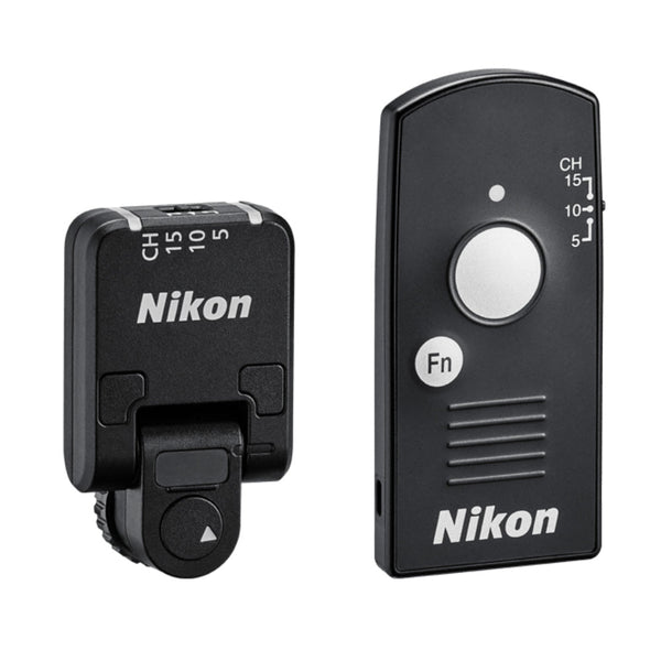 Nikon WR-R11a and WR-T10 wireless remote controllers for camera shutter release and flash control