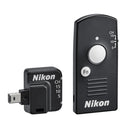 Nikon WR-R11b and WR-T10 wireless remote controller set for shutter release and flash control