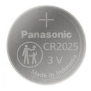 Panasonic CR2025 3V lithium coin battery made in Indonesia