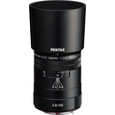 Pentax D FA HD Macro 100mm f2.8 ED AW lens with weather-resistant construction and high-definition coating