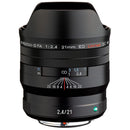 Pentax HD D FA 21mm f2.4 ED Limited DC WR ultra-wide-angle camera lens with weather-resistant construction and high-precision autofocus