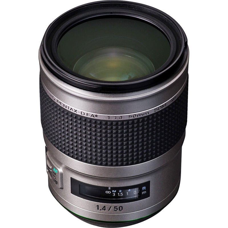 Pentax HD D FA* 50mm f1.4 SDM AW - Silver Limited Edition