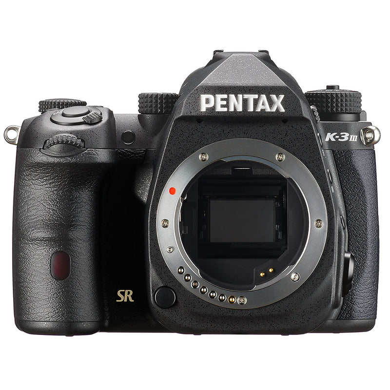 Pentax K-3 Mark III Black body only front view
