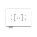 Pentax MF-60 Matte focusing screen with bright finish and autofocus etch marks for manual and autofocus cameras.