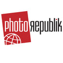 PhotoRepublik 8" LED Ring Light logo for compact portable camera lighting