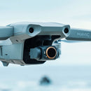 Polar Pro Vivid Collection ND/PL filter on DJI Mavic Air 2 camera enhancing image quality with polarization and aerospace aluminum frame