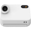 Polaroid GO Everything Box compact instant analog camera in white with automatic flash and rechargeable battery