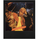 Polaroid Originals i-Type Colour Film photo with black frame featuring person on swing outdoors