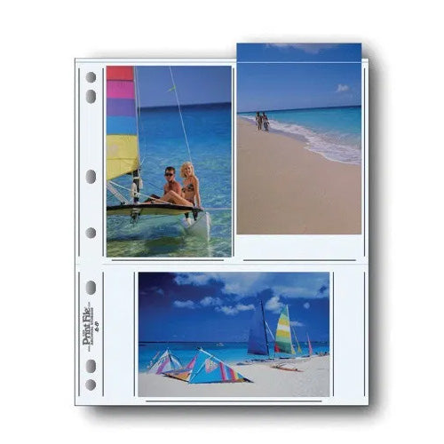 Printfile 4x6-6P* Photo Pages - 25 Sheets