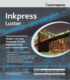 Inkpress-Luster-240GSM-Photo-Paper-13x19-100-Sheets-view-3