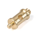 PhotoRepublik Short Spigot with Hole - Male 1/4" and 3/8"