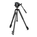 Manfrotto 190X3 Tripod with MVH500AH Fluid Video Head