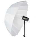 PhotoRepublik 51" Translucent Deep Umbrella
