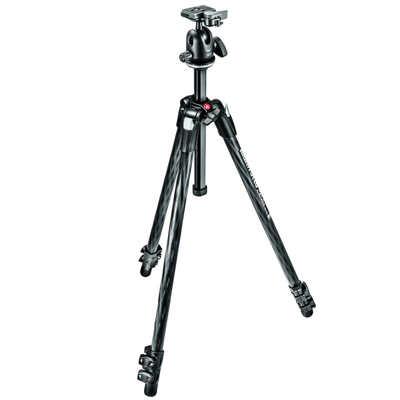 Manfrotto 290 Xtra Carbon Fibre Tripod with Ball Head