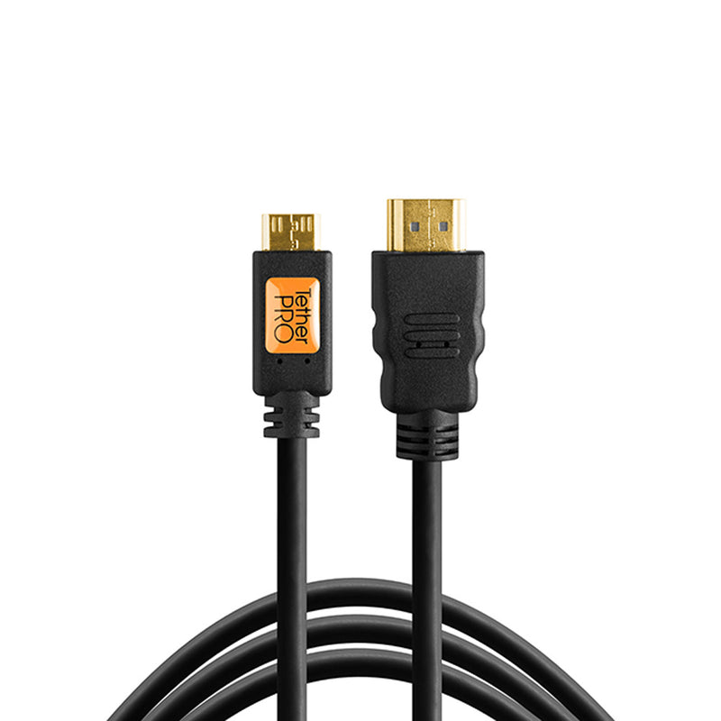 Tether Tools TetherPro Mini HDMI (C) to HDMI Cable - 3'