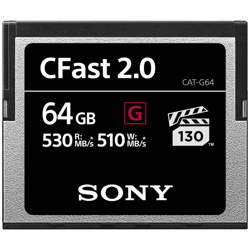Sony G 64GB CFast 2.0 Card