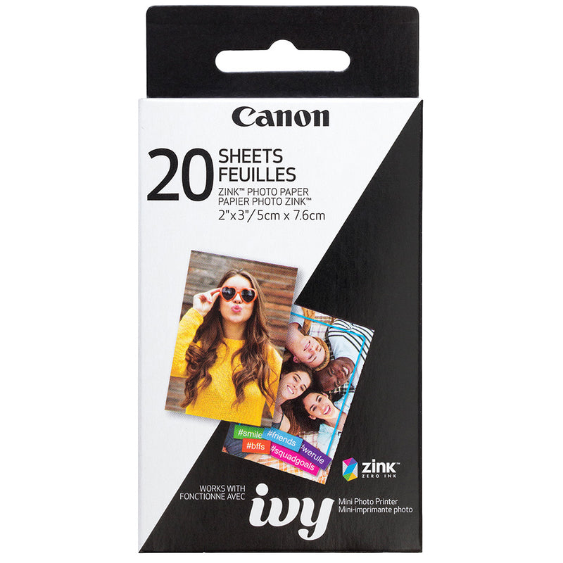 Canon ZINK Photo Paper Pack (20 Sheets)