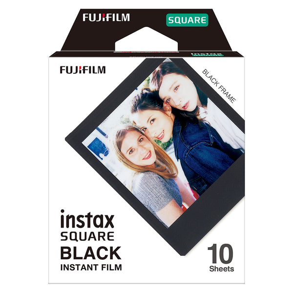 Fujifilm Instax Square Black Frame Film - 10 Exposures