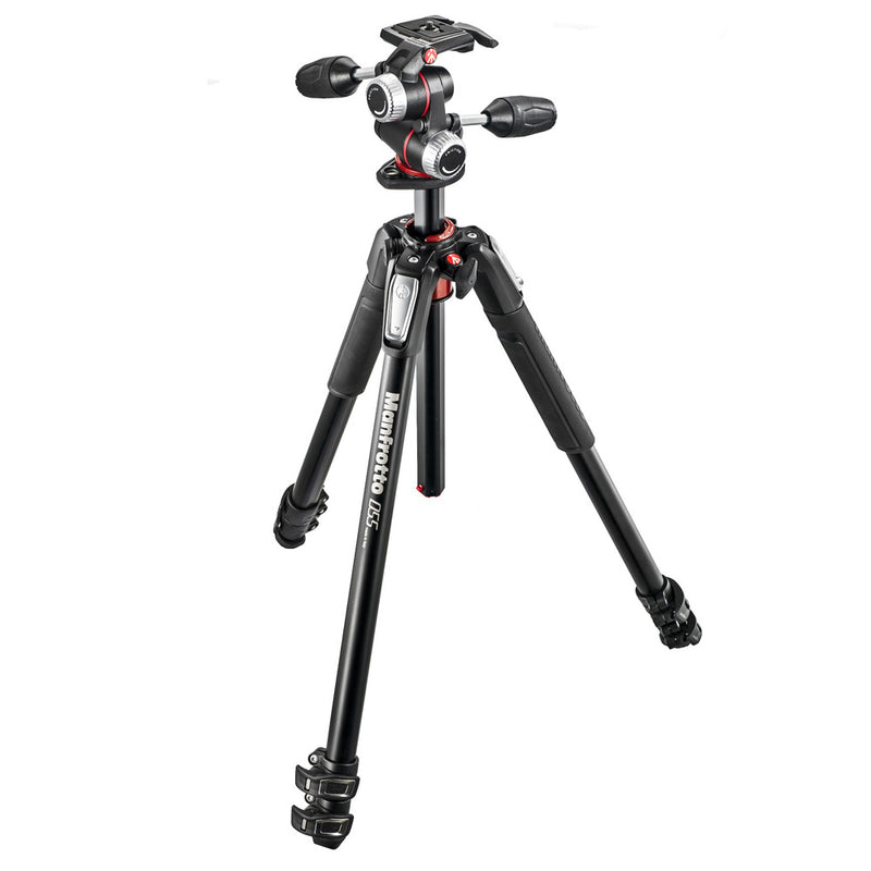 Manfrotto 055XPRO3 Tripod with Three-Way Head