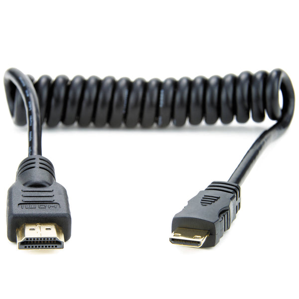 Atomos 12-24" Coiled HDMI to Mini HDMI Cable