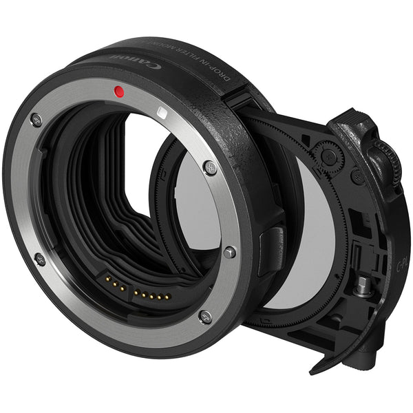 Canon Drop-In Filter Mount Adapter EF-EOS R With Circular Polarizer
