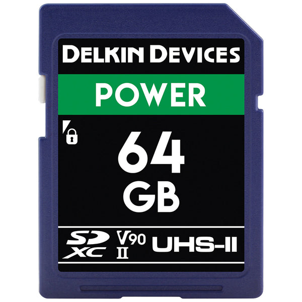 Delkin Power 64GB UHS-II (V90) 300MB/s