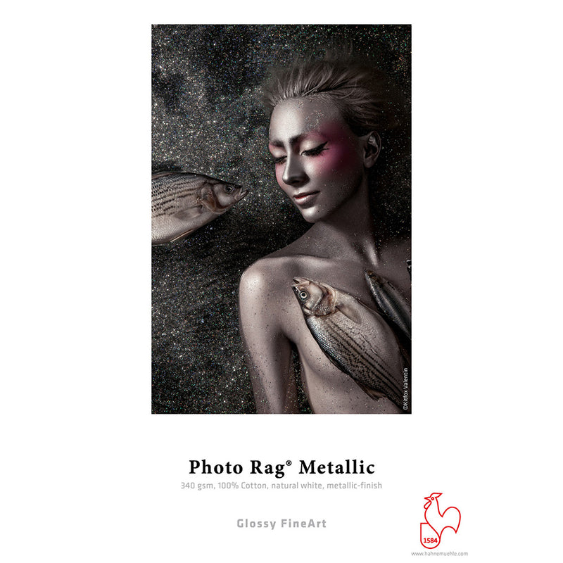 Hahnemuhle 8.5x11 Photo Rag Metallic 340gsm - 25sht