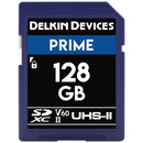Delkin Prime 128GB SDXC II 2000X V60 UHS-II