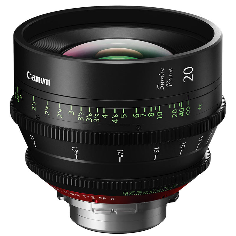 Canon Sumire CN-E 20mm T1.5 FP X - PL Mount