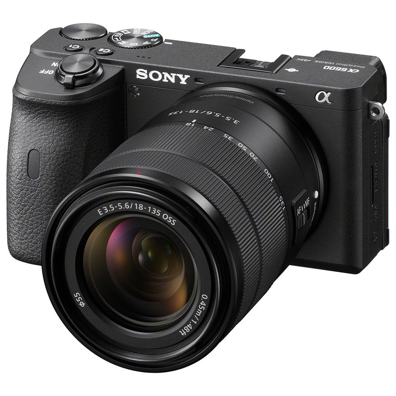 Sony a6600 with 18-135mm f3.5-5.6 OSS Mirrorless Kit