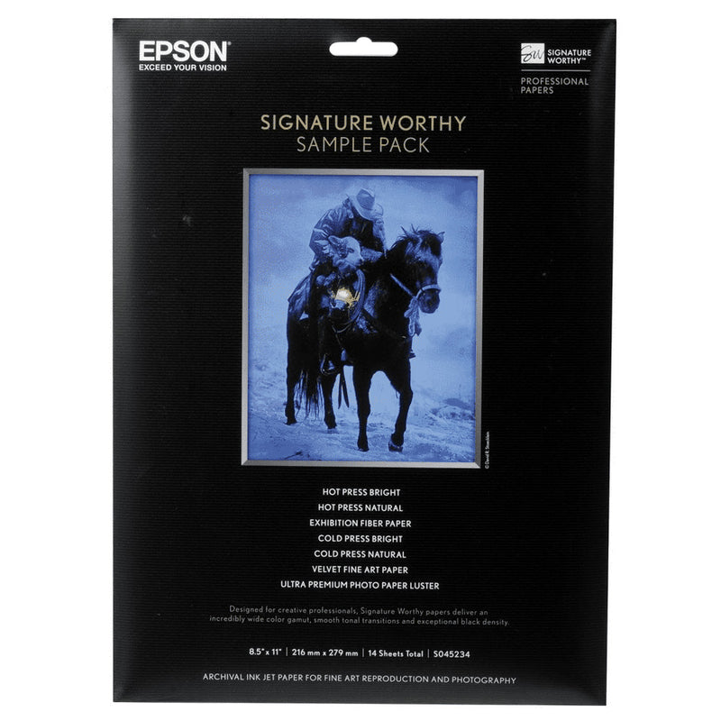 Epson 8.5x11" Signature Worthy Sample Pack