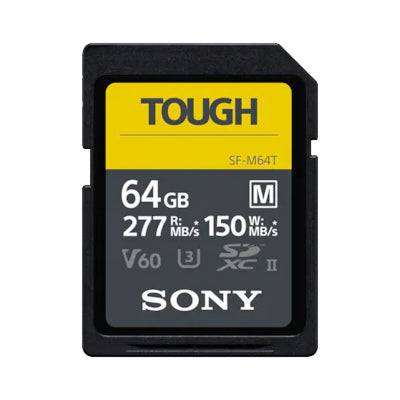 Sony SF-M TOUGH Series UHS-II 64GB SDXC Memory Card