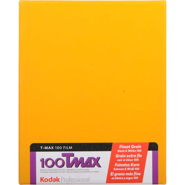 Kodak T-Max 100 4x5 - 10 Sheets