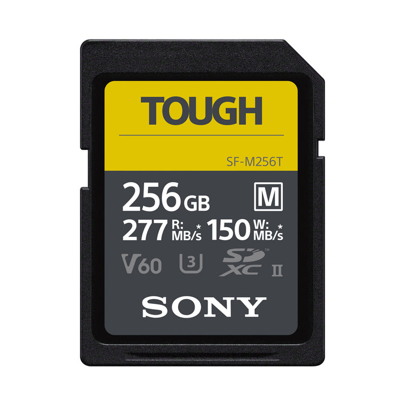 Sony SF-M TOUGH Series UHS-II 256GB SDXC Memory Card
