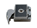 Manfrotto 323 QR quick release camera adapter compatible with 200PL plate for easy camera transfer.