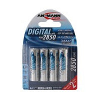 Ansmann 2850 mah AA rechargable batt.