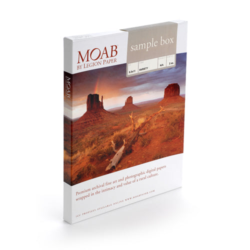 Moab 8.5x11 Sample Box