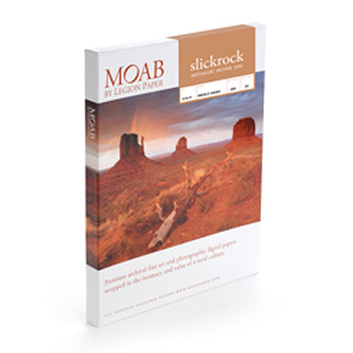 Moab 8.5x11 Slickrock Metallic Silver 300 - 100 Sheets