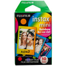 Fujifilm Instax Mini Rainbow Film - 10 Exposures