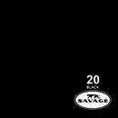 Savage 107"x12 Yards Seamless Paper Background - Super Black