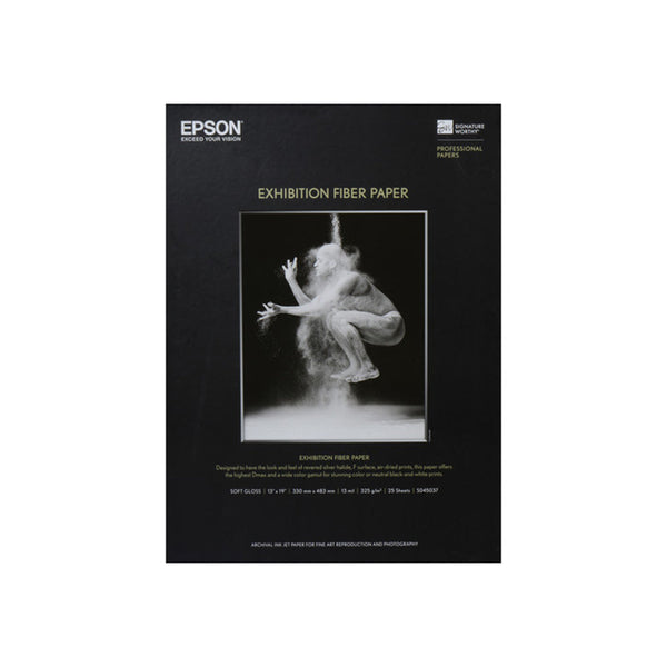 Epson 13x19" Exhibition Fibre - 25 sheet