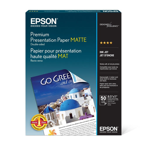 Epson 13x19" Premium Presentation Paper Matte - 50 sheet