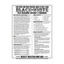 f295 Historic Process Laminated Reference Card for Black and White Film Developing
