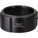 Ricoh GA-2 Lens Adapter for mounting Ricoh GT-2 teleconverter on GRIIIx camera, black cylindrical design