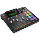 RØDE RØDECaster Pro II advanced audio mixer with touchscreen, 9 channels, customizable smart pads, and Neutrik combo jacks for professional content creation