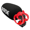 RODE VideoMicro II compact on-camera shotgun microphone with windscreen and isolation mount