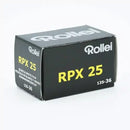 Rollei RPX 25 black and white film 135-36 ISO 25 low-speed panchromatic roll film