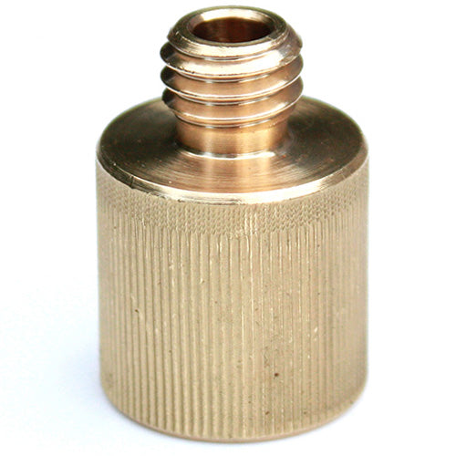 Rycote Brass 3/8" Male to 5/8" Female thread Adapter